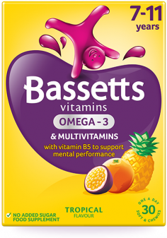 Bassett'S Vitamins Omega 3 Flaxseed &Amp; Multivitamin Pastilles Orange